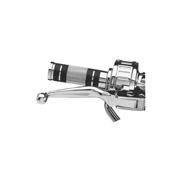 Knurled markolat króm 1” bowdenes – Shovelhead; Ironhead; Sportster Evolution; Twin Cam; Big Twin Evolution; Revolution