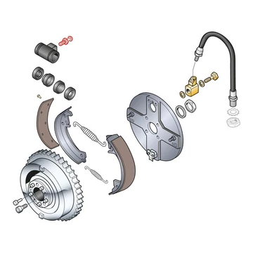 Fék légtelenítő szelep 1/4" FL FX modellekhez – Panhead; Shovelhead; Ironhead