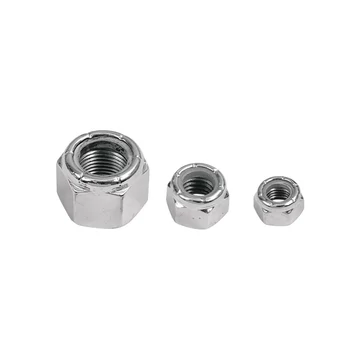 Nylon betétes önzáró anyakészlet krómozott 1/2"-20 UNF (12.70 mm-20 UNF)