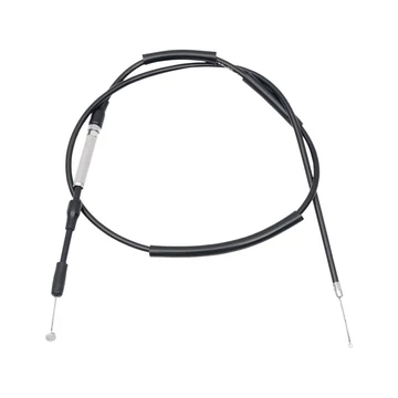 Fekete vinyl alapjárati bowden 45 fok 38.5” – Ironhead; Sportster Evolution; Shovelhead; Big Twin Evolution