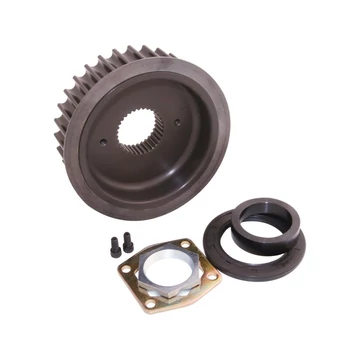 Váltó szíjtárcsa alumínium eloxált 28 fog – Sportster Evolution
