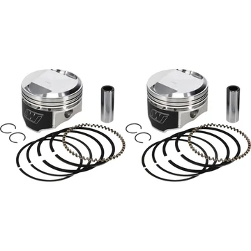 Kovácsolt dugattyúkészlet Sportster löket 4.250" furat 3.528" Positive Dome +12.9 cc 10:1 +0.030 mm 1340 ccm 80 cui