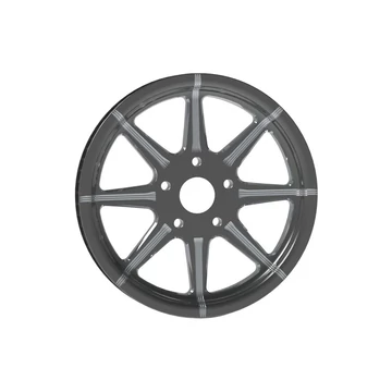 Velocity szíjtárcsa fekete 1 1/2" 70 fog – Shovelhead; Twin Cam; Big Twin Evolution