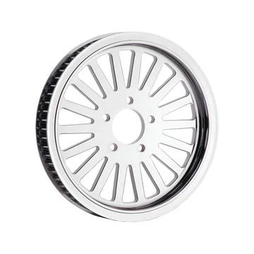 Nitro 18 szíjtárcsa króm 20 mm 66 fog – Twin Cam