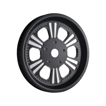 Dominator 6 szíjtárcsa fekete 1 1/2" 70 fog – Shovelhead; Twin Cam; Big Twin Evolution