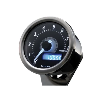 Velona60 fordulatszámmérő 0-8000 RPM rozsdamentes polírozott