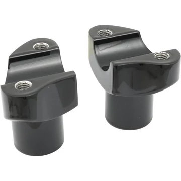 Egyenes kovácsolt 2" (50.8 mm) emelők fekete porszórt 1" (25.4 mm)