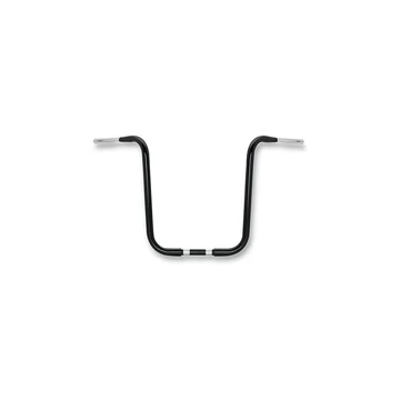 16" Gorilla Apehanger kormány 1" bilincs nem dimpled 3 lyukas fekete porszórt 1 1/4" TBW
