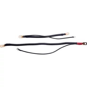Negatív akkumulátor kábel 6" (152 mm) fekete
