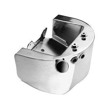OEM stílusú oldalsó betöltésű olajtank króm – Twin Cam