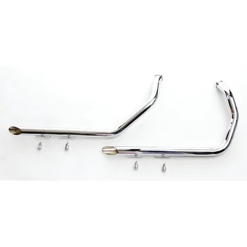 Lépcsőzetes dupla Drag csövek Sportster modellekhez Slash Cut króm 1.75" – Sportster Evolution