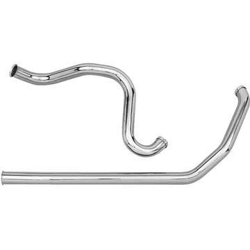 Egyes keresztcsöves Panhead és Shovel leömlők 2 részes króm 1.75" – Shovelhead