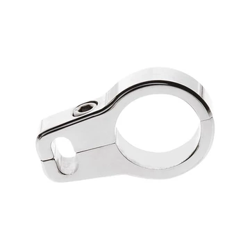 Kábelbilincs dupla gázbowdenhez és 1" (25.4 mm) csőhöz króm