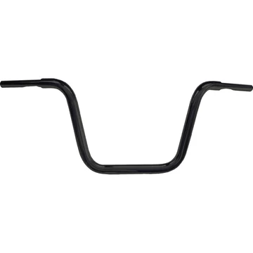 300 Fat Ape Hanger kormány 1.25" (31.75 mm) bilincs bemart 3 furat fekete porszórt 1.25" (31.75 mm)
