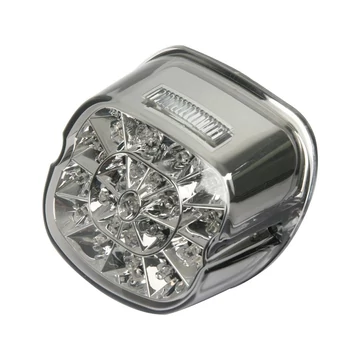 LED hátsó lámpa króm – Sportster, Dyna, Softail, Touring – Evo, Shovel, Ironhead – 1973–1998