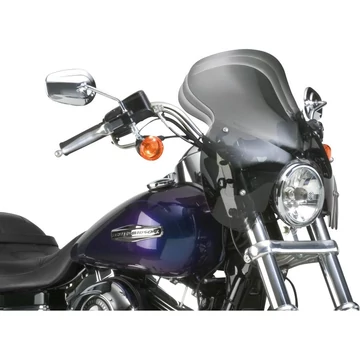 Stinger szélvédő magasság 10.5" (267 mm) szélesség 17" (432 mm) sötét füst
