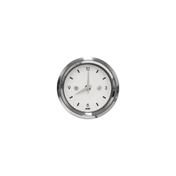 CLOCK BASIC fekete fehér piros világítású óra