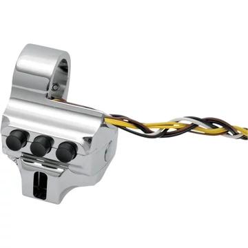 Contour kapcsolóház készlet négy gombbal hidraulikus kuplung oldal króm 1" (25.4 mm)