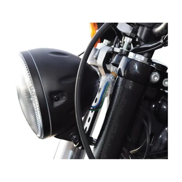 Fényszóró fekete Harley Sportster Dyna Softail Touring
