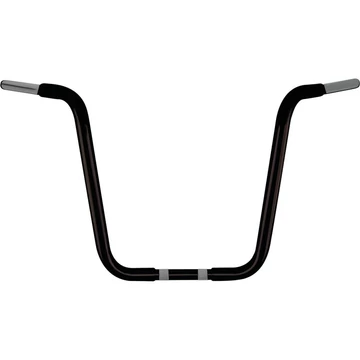 16” Chubby Classic Ape Hanger kormány nem dimpled 3 lyukas fekete porfestett 1 1/4” Throttle By Wire