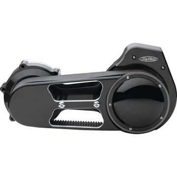 3" nyitott szíjhajtás fekete – Big Twin Evolution; Twin Cam