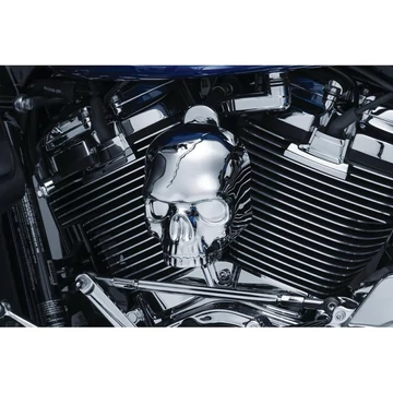 Koponya duda fedél króm – Twin Cam; Big Twin Evolution; Milwaukee-Eight; Sportster Evolution