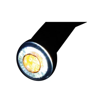 LED index fekete Harley Sportster Dyna Softail Touring
