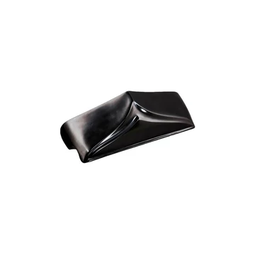 Alsó idom fedél NYB Polymer Raked Neck kivitel fekete – Milwaukee-Eight; Twin Cam
