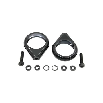 Fekete radiális bilincs készlet 41mm villához – Twin Cam