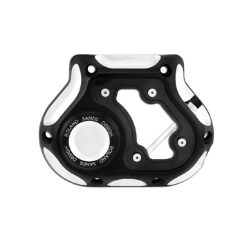 Clarity váltó oldali fedél kontraszt eloxált – Twin Cam; Big Twin Evolution