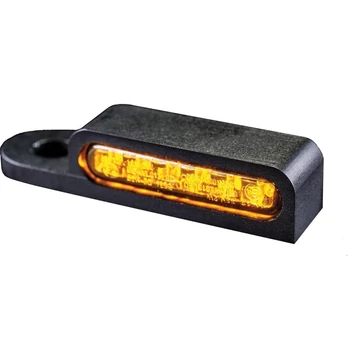 Index led fekete eloxált füst – softail modellekhez