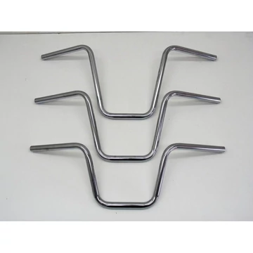 250 Narrow Ape Hanger kormány dimpled 3 lyukas króm 1” (25.4 mm) bowdenes