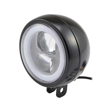Fényszóró led 4 1/2" (114 mm) fekete porszórt