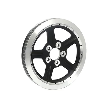 OEM stílusú hátsó szíjtárcsa fekete 1 1/8" 68 fog – Sportster Evolution