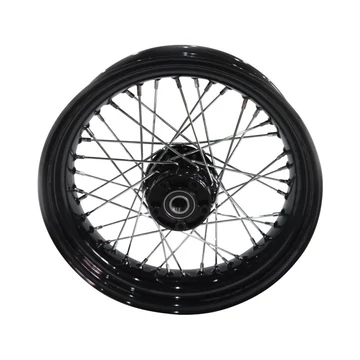 OEM stílusú 40 küllős kerék fekete 16" 3.00" ABS első – Twin Cam