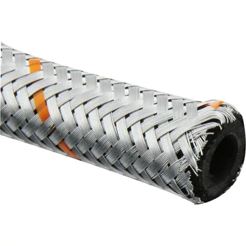 Üzemanyagcső 3/8" (9.5 mm) fonott acél 20 méter 4 bar üzemanyagcső