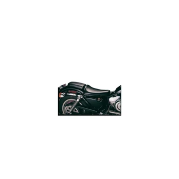 Bare Bones gél szóló ülés sima fekete vinyl – Ironhead; Sportster Evolution