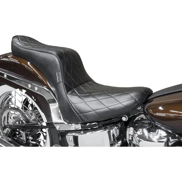 Cherokee ülés gyémánt mintás fekete vinyl – Big Twin Evolution
