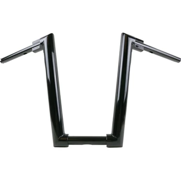 2" Str8UP kormány Softailhez extra magas 430 mm alsó cső szélesség 260 mm fekete porszórt hidraulikus kuplung elektronik