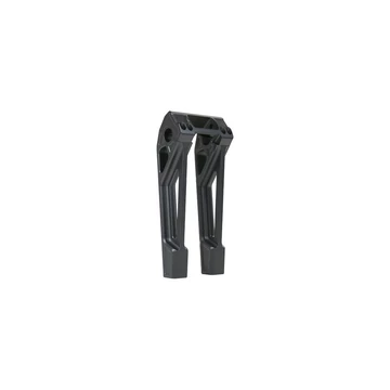 6” Fastback riser OE digitális műszerhez fekete 1” eloxált