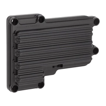 10 Gauge váltó felső fedél fekete eloxált – Twin Cam
