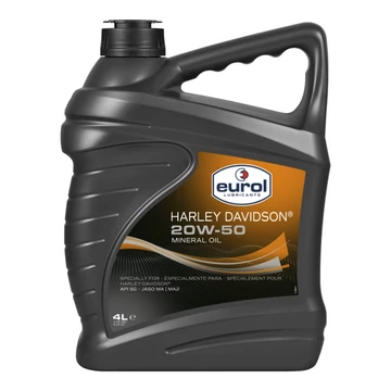 Eurol motorolaj 20W50 4 liter flakon
