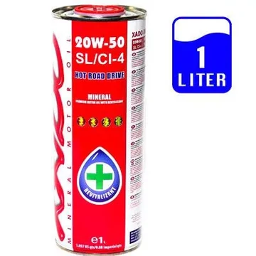 20W50 SL/CI-4 XADO motorolaj 1liter
