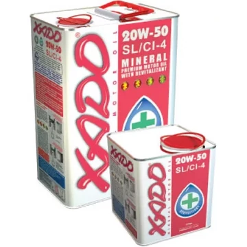 20W50 SL/CI-4 XADO motorolaj 4liter
