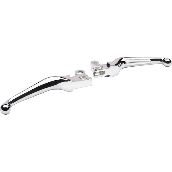 Ergonomikus kéziváltó karok sima króm bowdenes kuplung – Ironhead; Sportster Evolution; Shovelhead; Big Twin Evolution