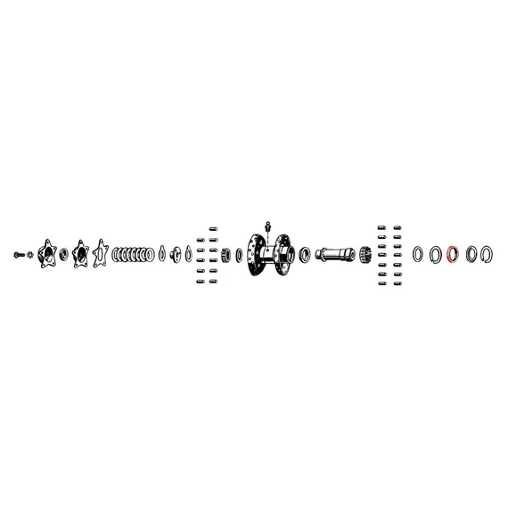 Star Hub parafa alátét nagy – Knucklehead; Panhead; Shovelhead