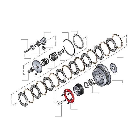 Kuplung hátlap Sportster modellekhez – Ironhead