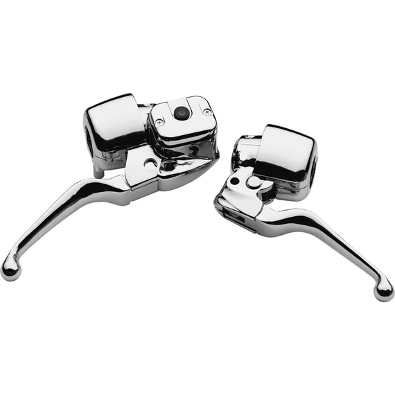 96 utáni Smooth Contour kéziváltó készlet kapcsolók nélkül króm 5/8” bowdenes kuplung egytárcsás