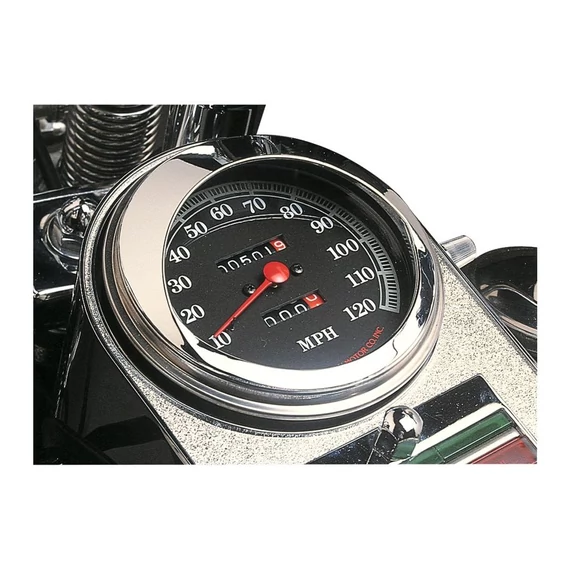 Mirage sebességmérő napellenző króm – Big Twin Evolution; Twin Cam; Milwaukee-Eight