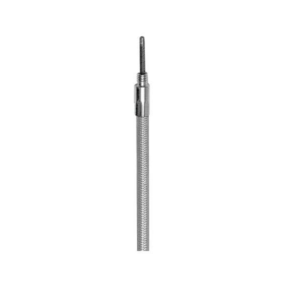 Argent sebességmérő bowden 12 mm anya rozsdamentes acél átlátszó bevonat króm hatás